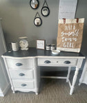 Sold: Distressed Desk with Stained top