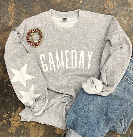 GAMEDAY Sweatshirt- sport grey
