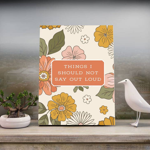 Lined Notebook | Blank Journal | Should Not Say