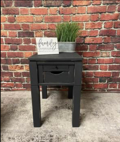 SOLD: Side Table with drawer