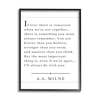 I'll Always Be With You A.A. Milne Framed