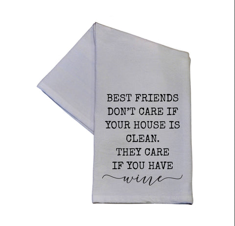 Best Friends…. Tea Towel