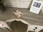 Desk - Distressed & Stained Top