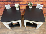 SOLD: 2 Side tables