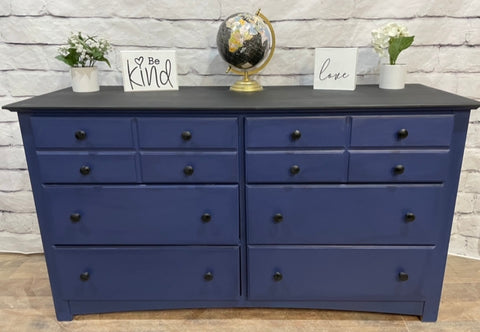 Sold: Dresser - Liberty Blue, Coal Black