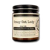 Crazy Cat Lady - Infused with "Excessive Facebook Posts" Scent: Blueberry Cobbler
