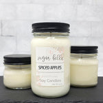 SALE: Spiced Apples Mason Jar Soy Candle